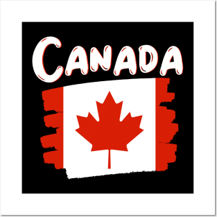 Canadian Flag Posters and Art